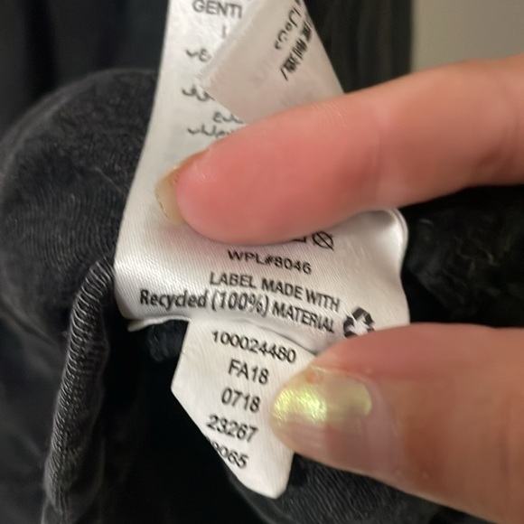 Style & Co Black Embellished Tunic with 3/4 Sleeves Size M - Picture 8 of 9